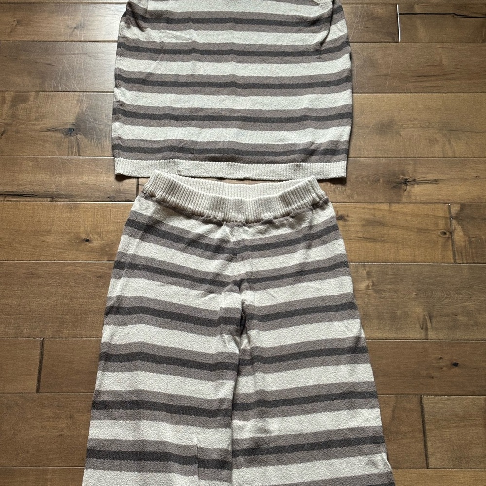 FP Beach Striped Knit Set